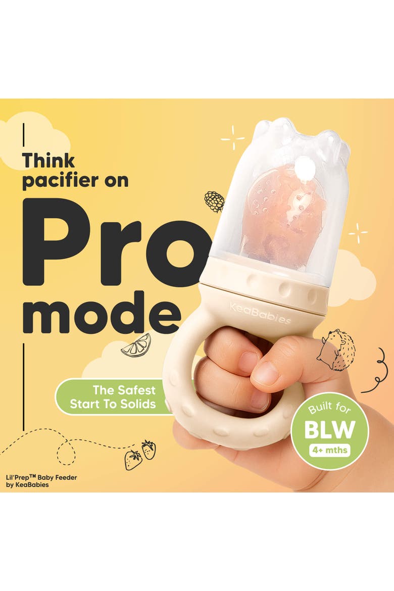 2-Pack Lil' Prep Baby Food Feeders, Alternate, color, Mist Rose