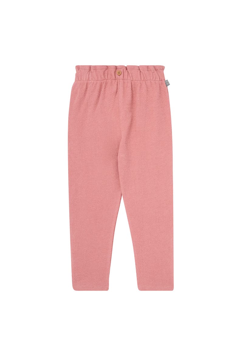 Henley Tops and Paperbag Pants Set, Alternate, color, Rose