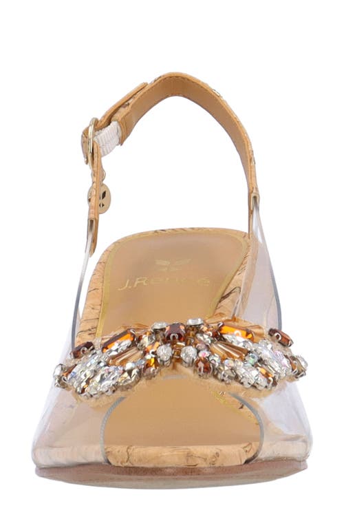 J. RENEÉ J. RENEÉ GLORIANA SLINGBACK SANDAL