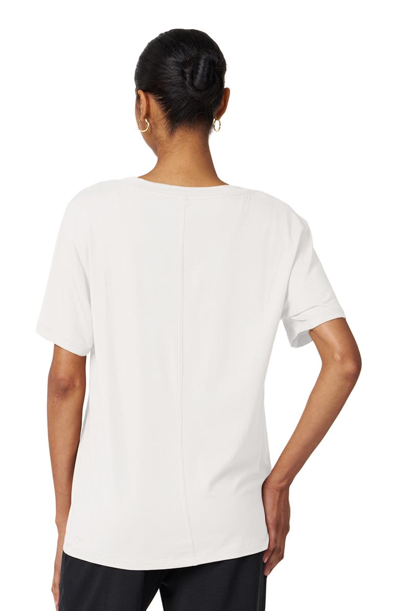 Rebody Active Rebody Essentials Oversized Short Sleeve Top, Alternate, color, White
