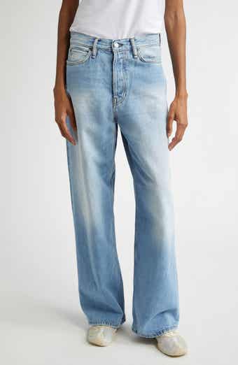 Acne Studios 1991 Toj Distressed High Waist Loose Fit Jeans Acne Studios 1991 Toj Distressed High Waist Loose Fit Jeans