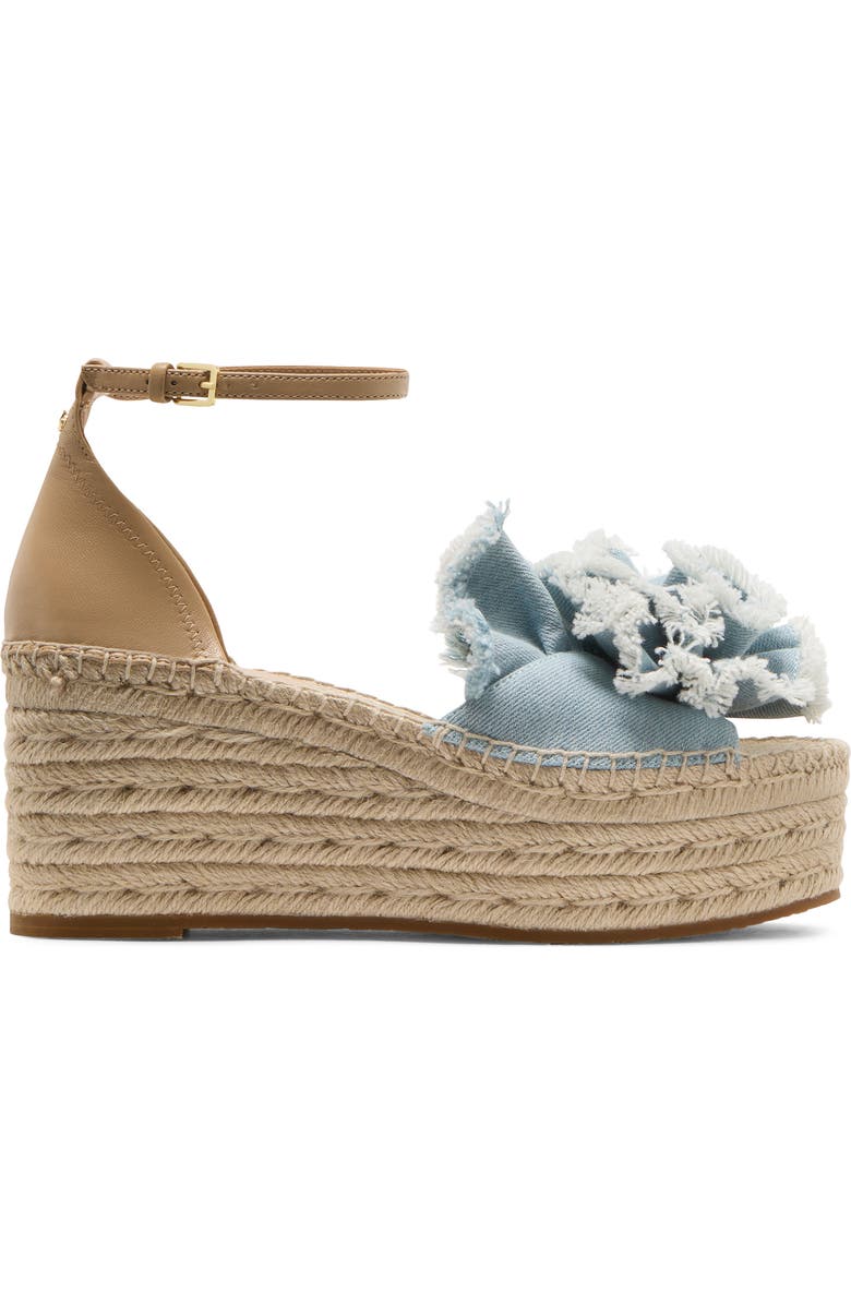 Kate Spade New York flourish espadrille platform sandal, Alternate, color,