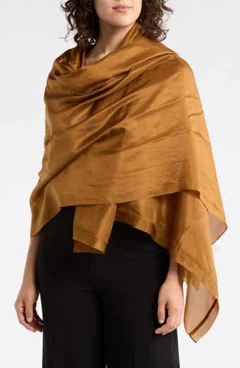 Eileen Fisher Washed Silk Scarf