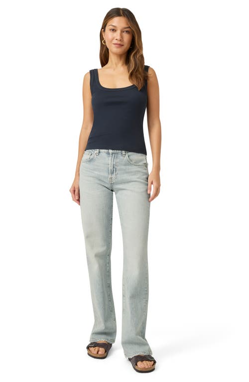 Splendid Faye Scoop Neck Tank In Navy