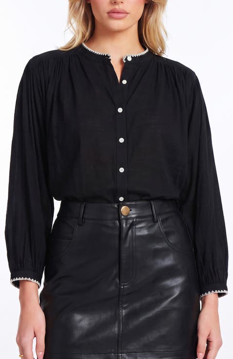 Juliette Whipstitch Blouse