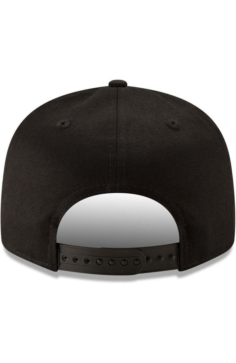 New Era Men's New Era Black Minnesota Vikings Basic 9FIFTY Adjustable Snapback Hat, Alternate, color, Black