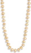 NORDSTROM RACK Metallic Beaded Necklace