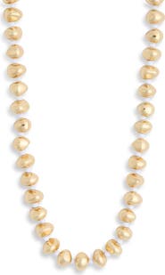 NORDSTROM RACK Metallic Beaded Necklace