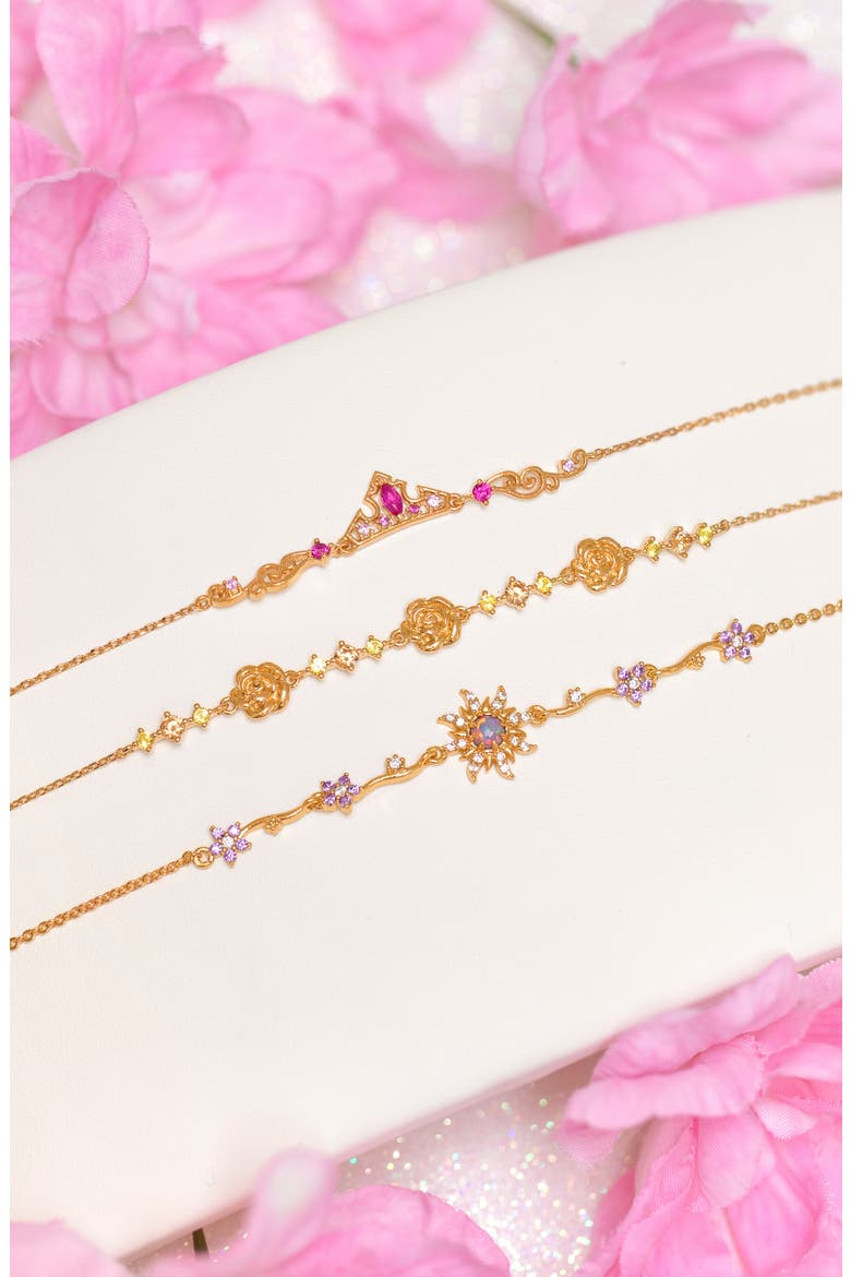 Disney Tangled Bracelet, Alternate, color, GOLD
