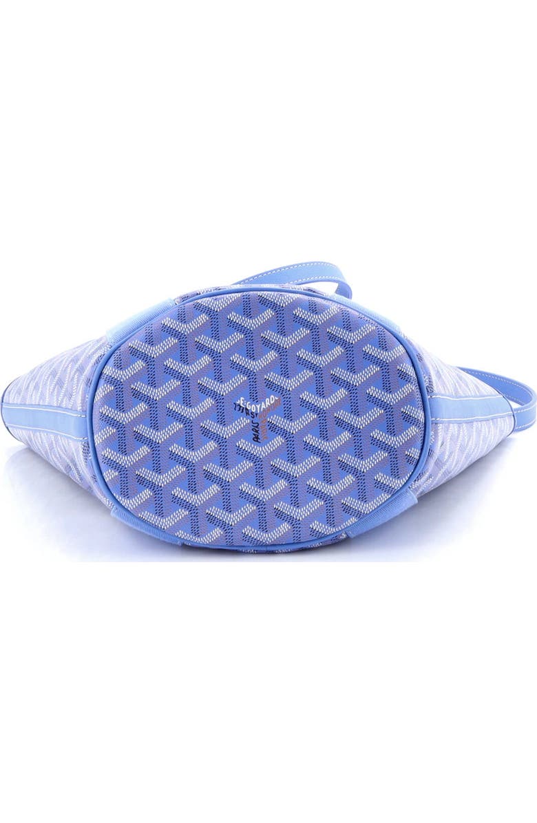 Pre-Owned Goyard Belharra Tote Coated Canvas PM, Alternate, color, Blue