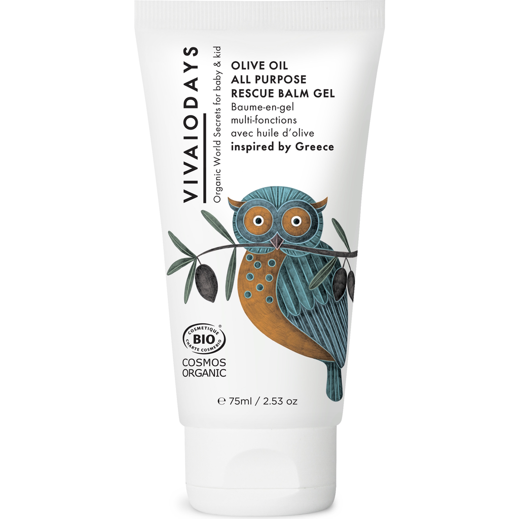 VIVAIODAYS Olive Oil All Purpose Rescue Balm Gel in White  product