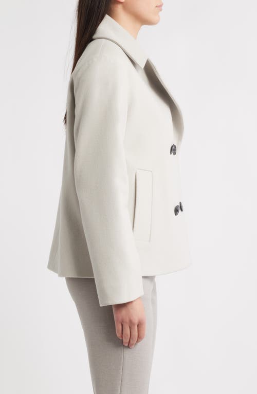 Fleurette Jane Wool Peacoat In Brown