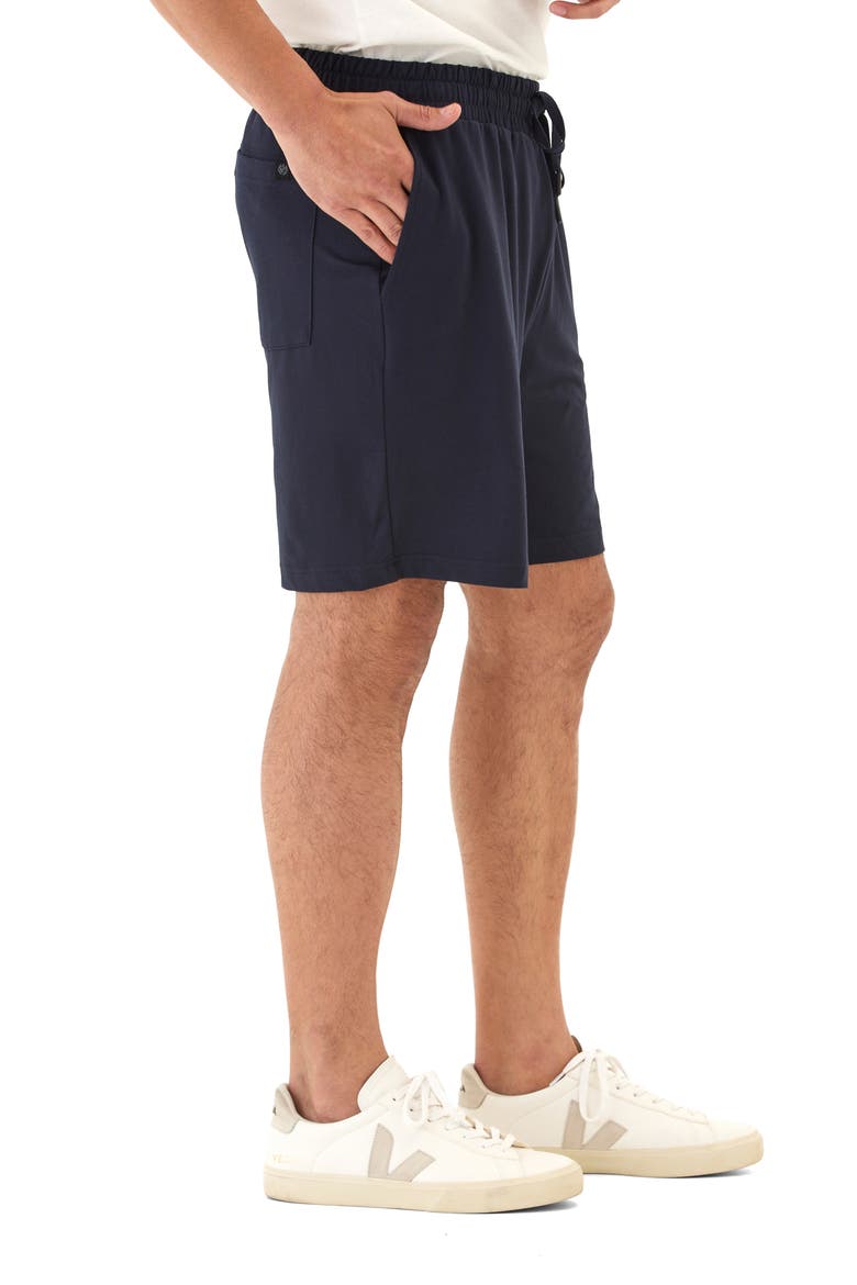 Quill Jersey Drawstring Shorts, Alternate, color, STARGAZER