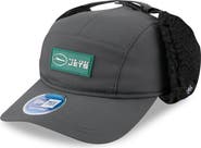 New Era Men's New Era Charcoal New York Jets 2025 Sideline Cold Weather Runner Dog Ear Adjustable Hat
