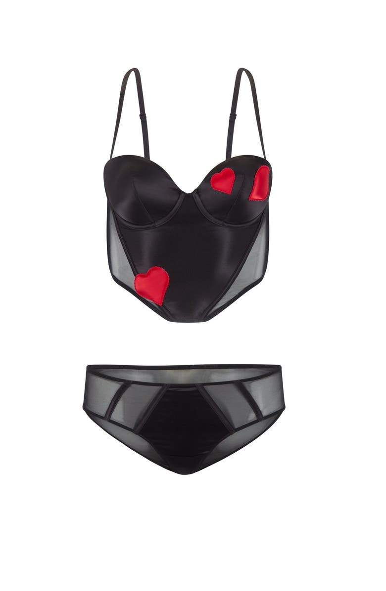 Adore Me Vivi Contour Balconette Bustier, Alternate, color, 