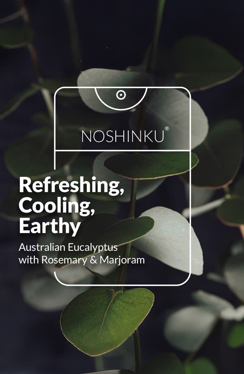 NOSHINKU Refillable Rejuvenating Travel Size Hand Sanitizer, Alternate, color, Eucalyptus