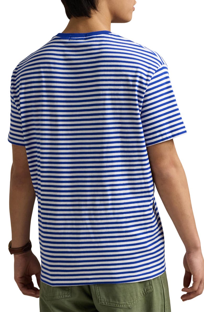 Polo Ralph Lauren Stripe Cotton Jersey T-Shirt, Alternate, color, 