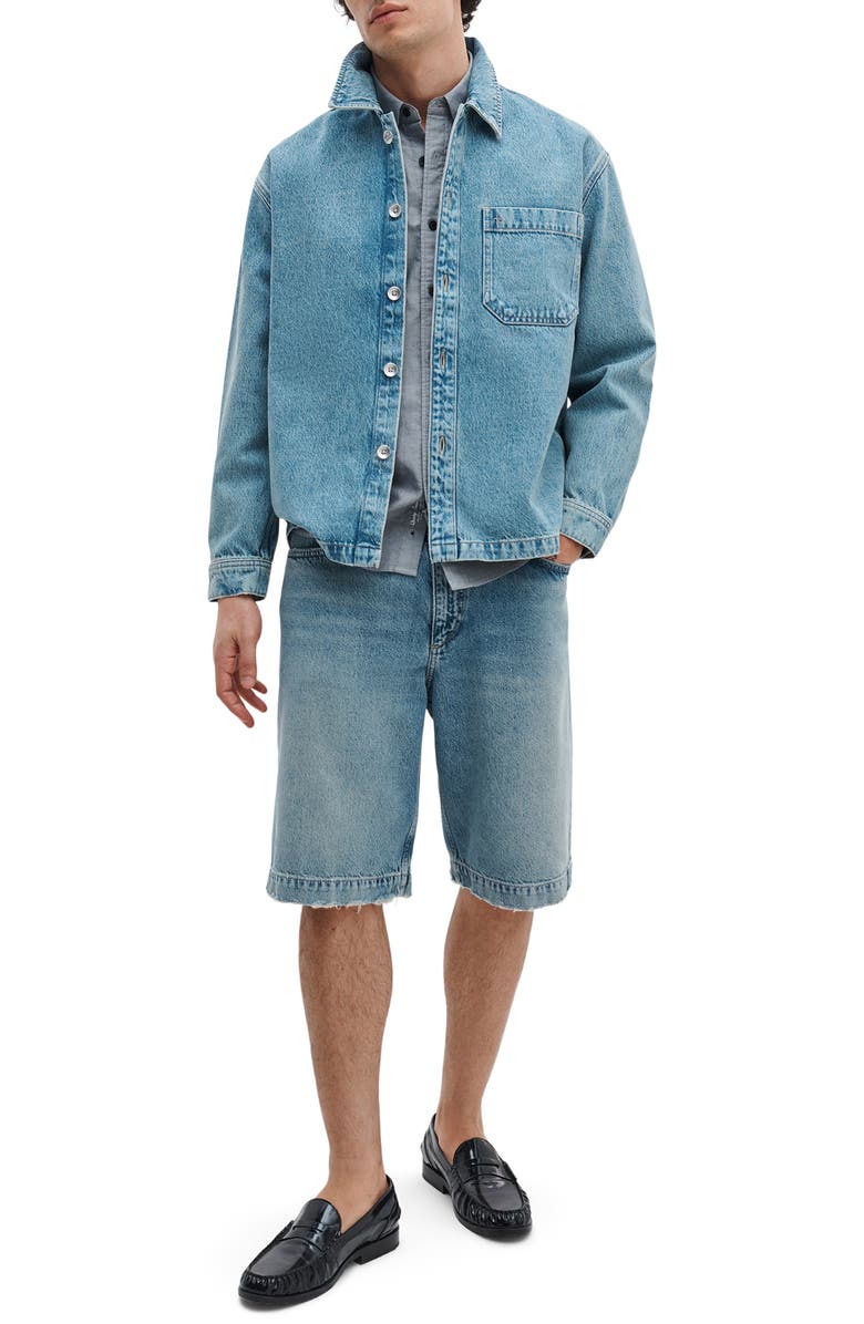 rag & bone Astor Denim Overshirt, Alternate, color, Lex