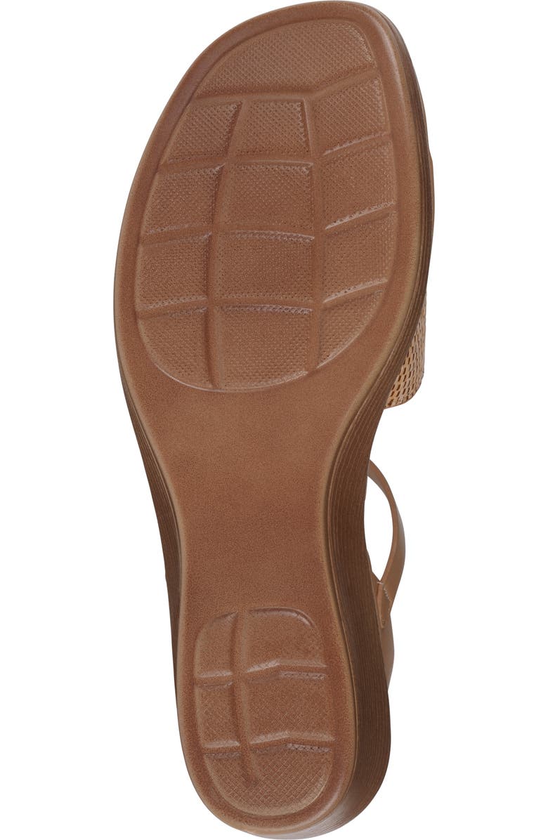 GC SHOES Fia Buckle Wedge Sandal, Alternate, color, Natural