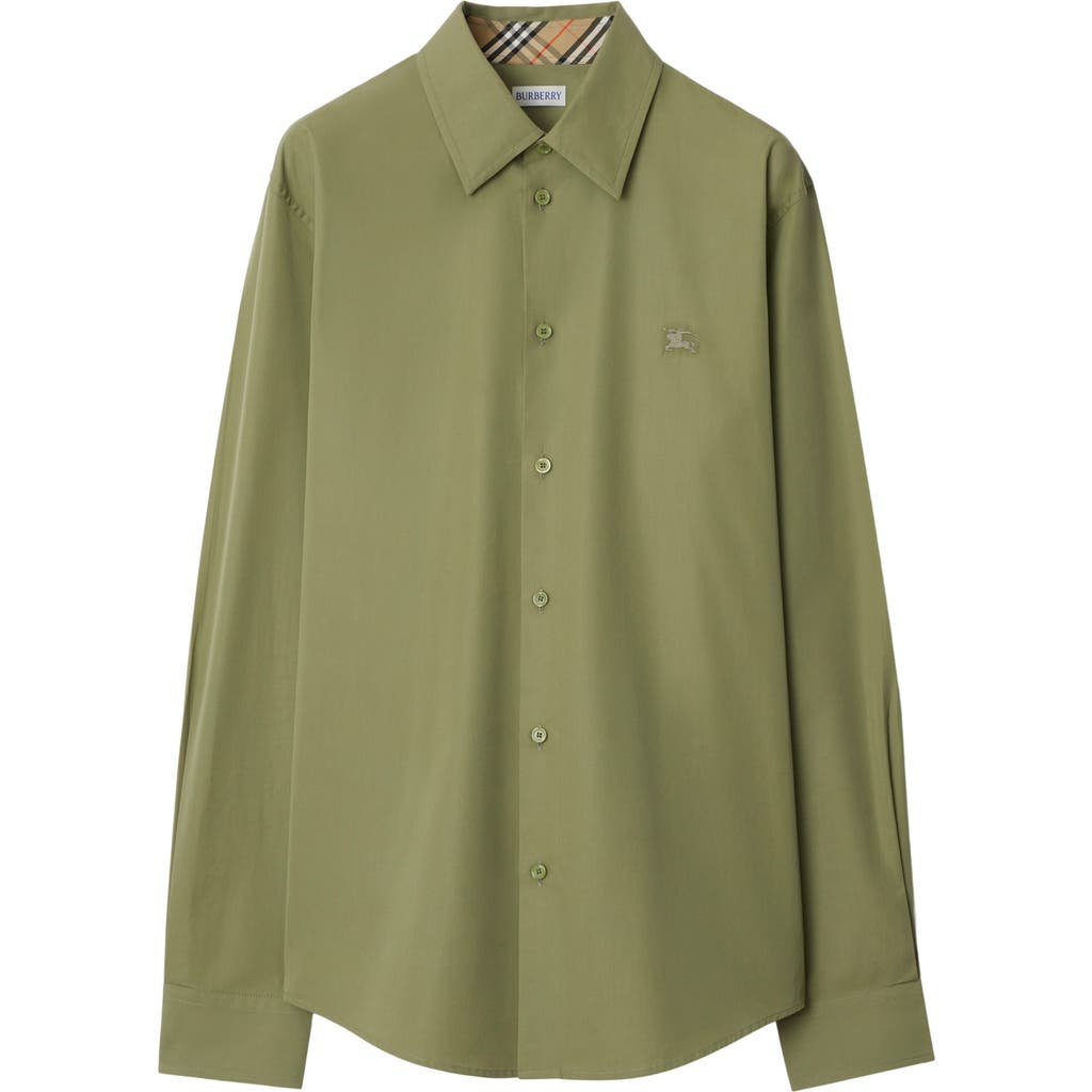 Burberry Cotton Poplin Slim Shirt