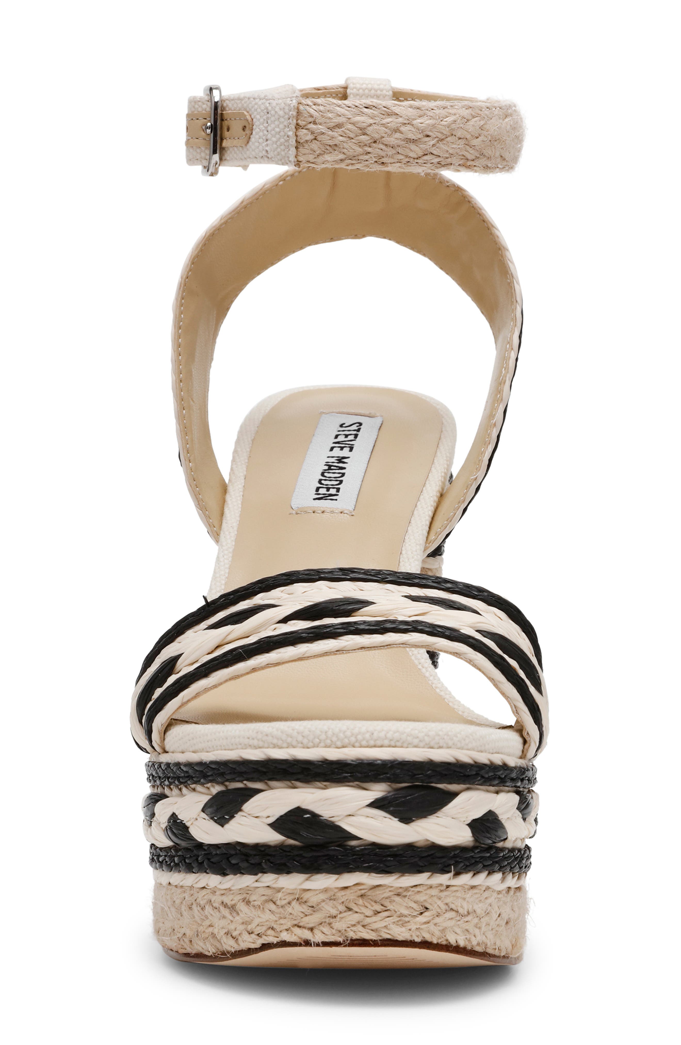 Steve Madden Lucci Espadrille Ankle Strap Platform Sandal, Alternate, color, 