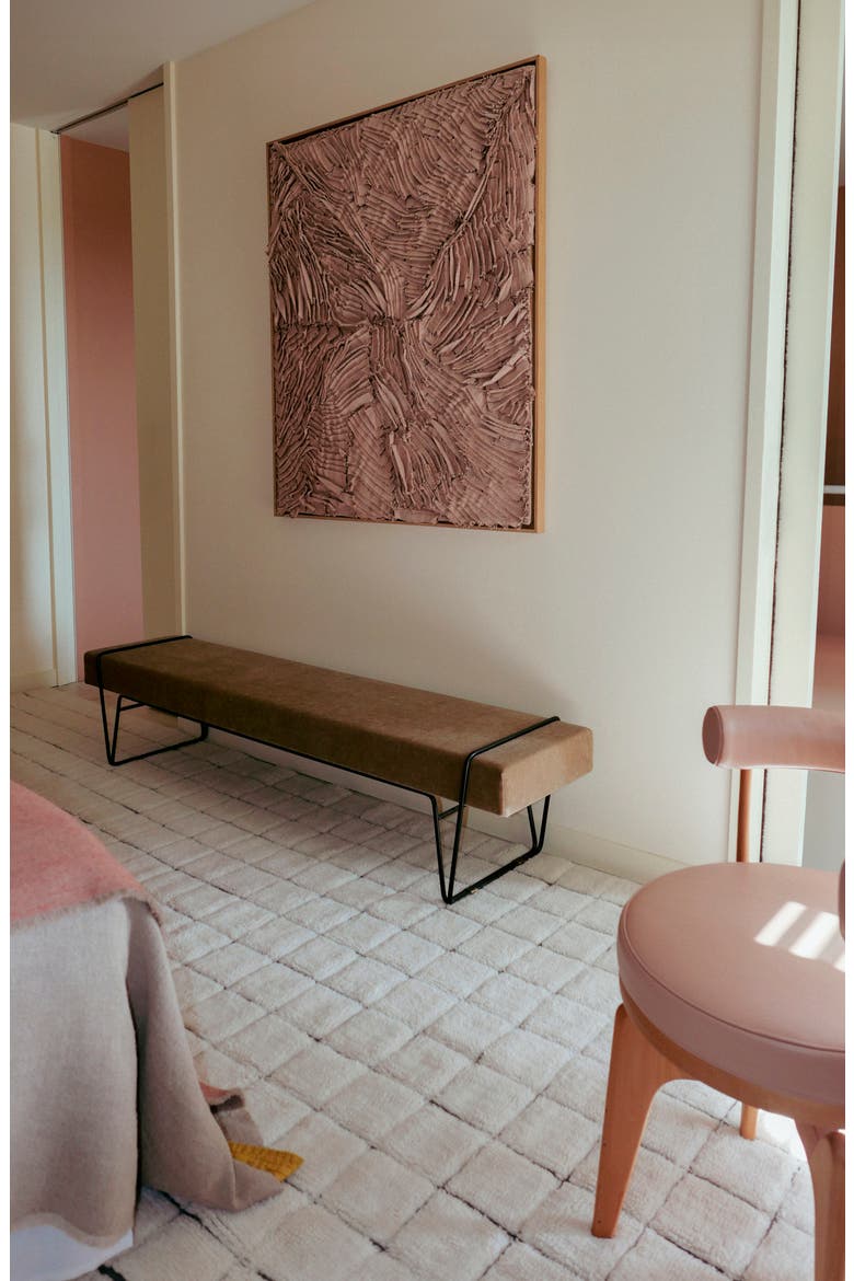 WoolableMosaic Washable Wool Rug, Alternate, color, NATURAL
