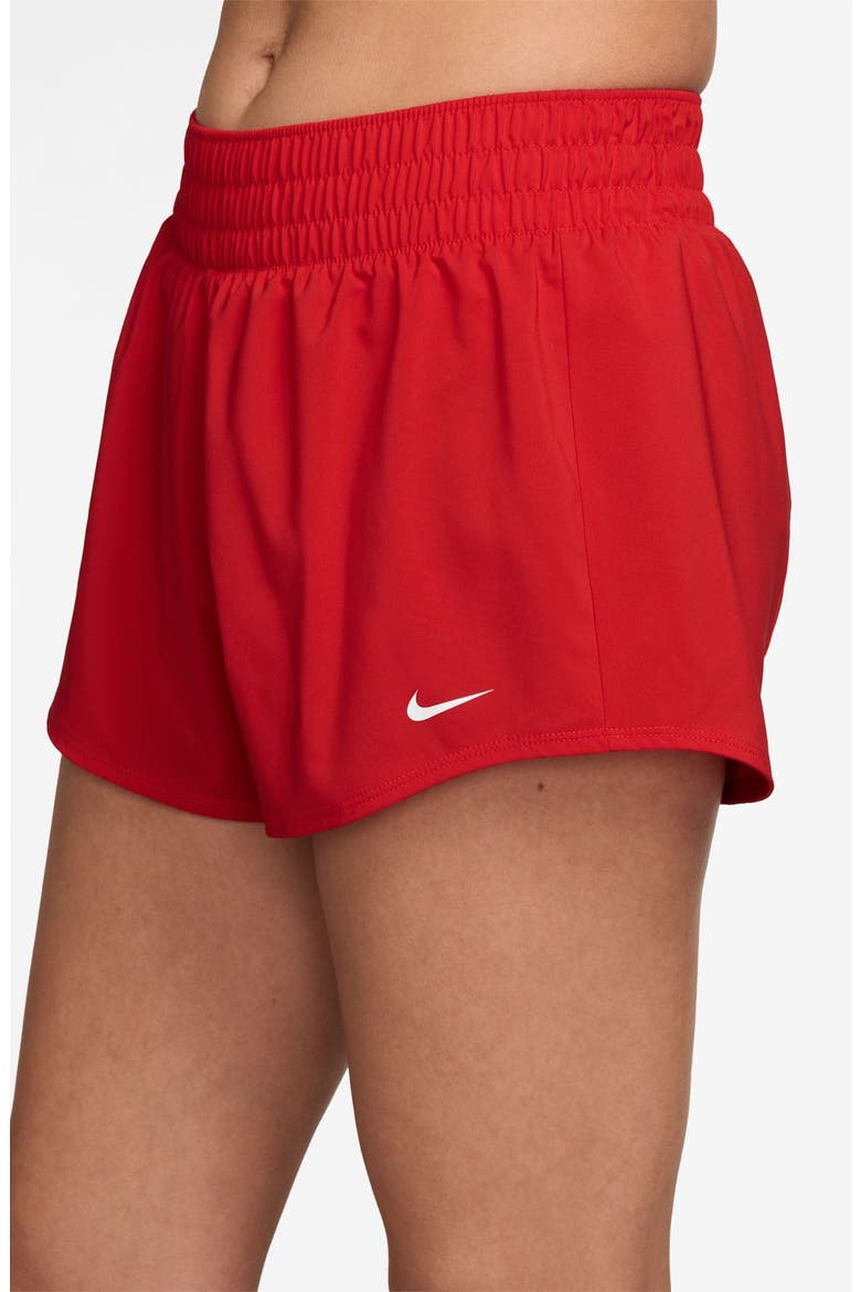 Dri-FIT Mid-Rise 3-Inch Brief-Lined Shorts, Alternate, color, RED/ WHITE
