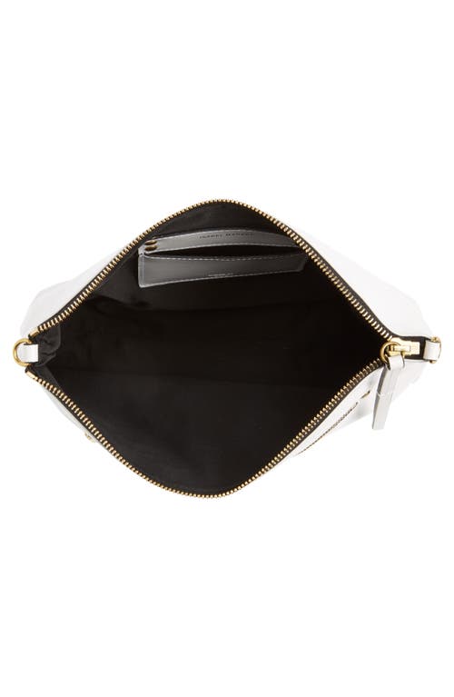 Isabel Marant New Nessah Leather Crossbody Bag In White