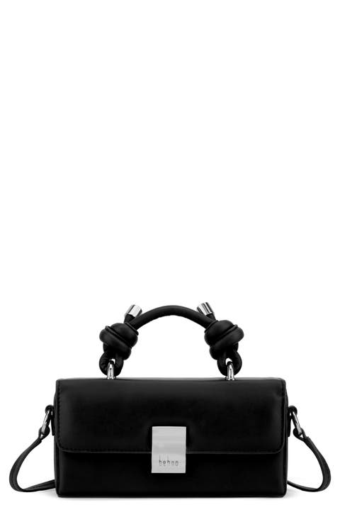 Micro Mary Soft Metallic Leather Crossbody Bag