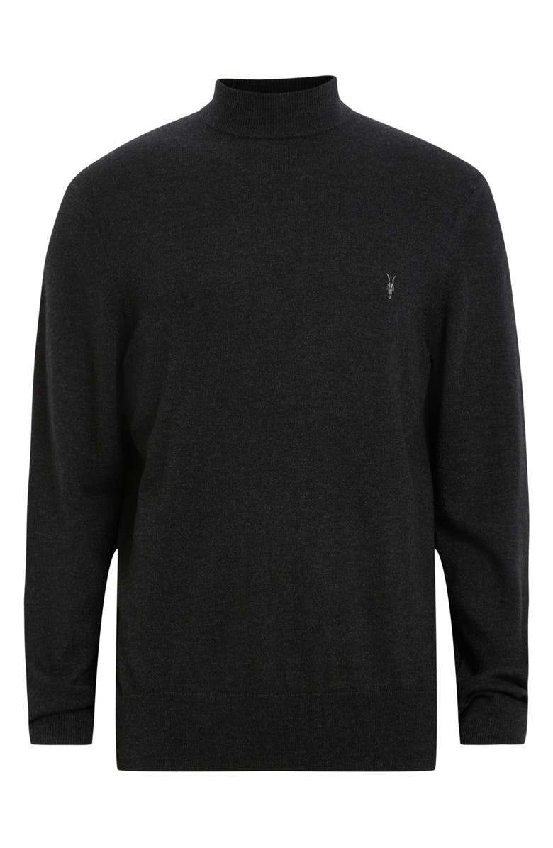AllSaints Kilburn Wool Blend Mock Neck Sweater, Alternate, color, 