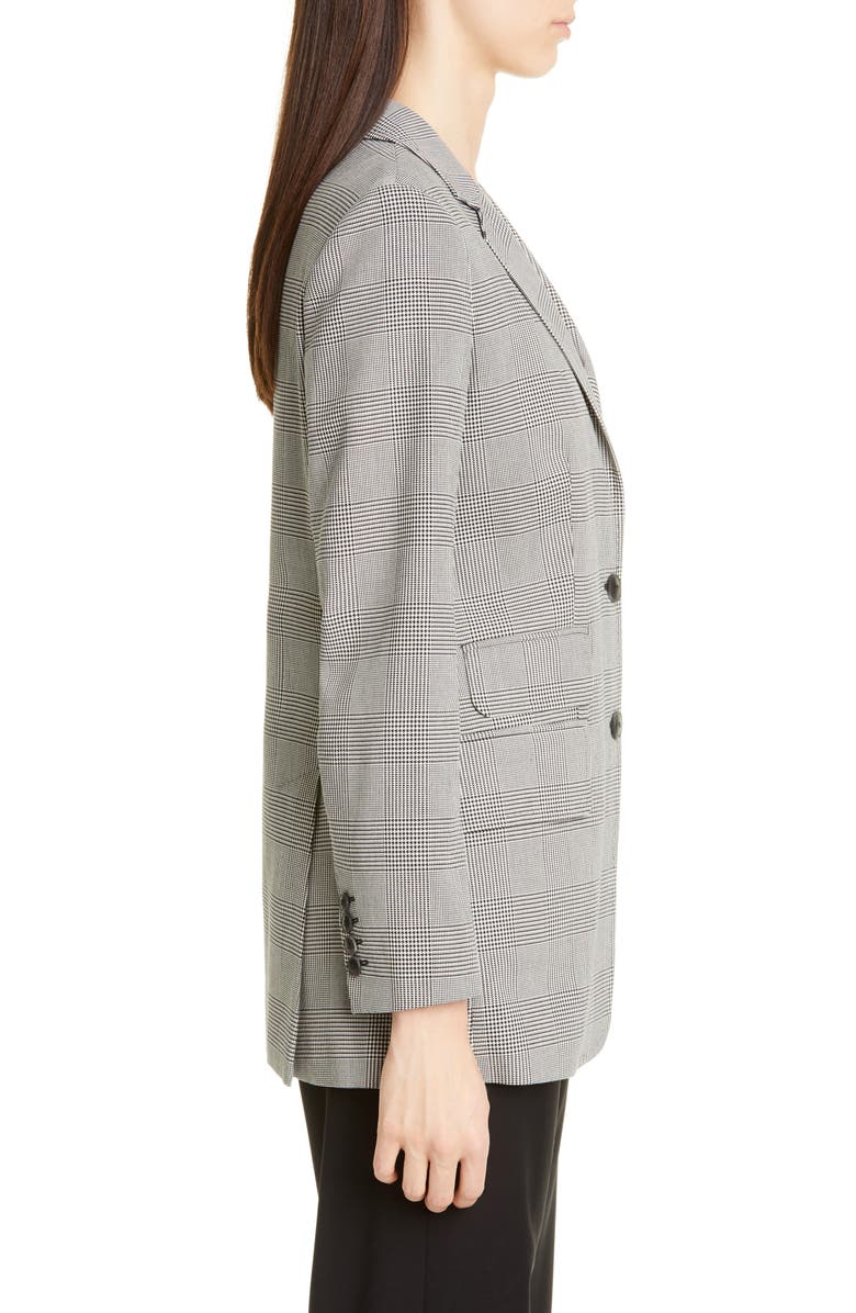 Max Mara Angelo Glen Plaid Cotton Jacket, Alternate, color,