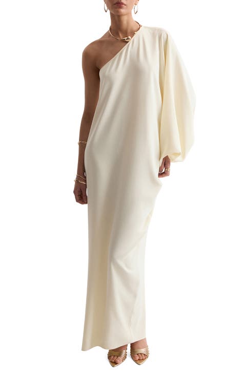 One-Shoulder Maxi Dress
