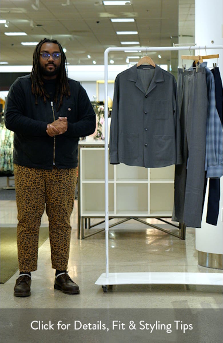 Nuvola Wool Blend Shirt Jacket, sales video thumbnail