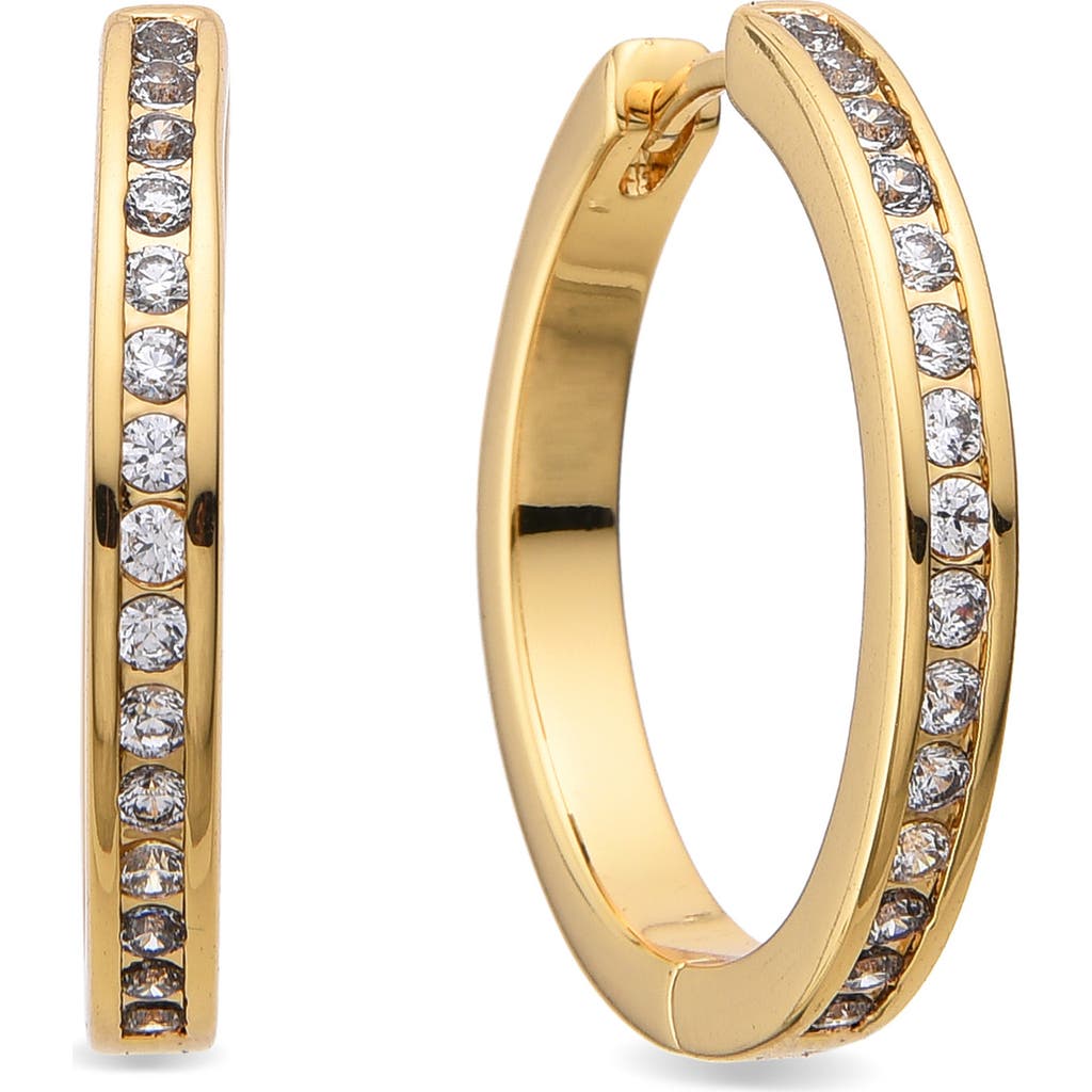 Eye Candy Los Angeles Marie Cz Hoop Earrings