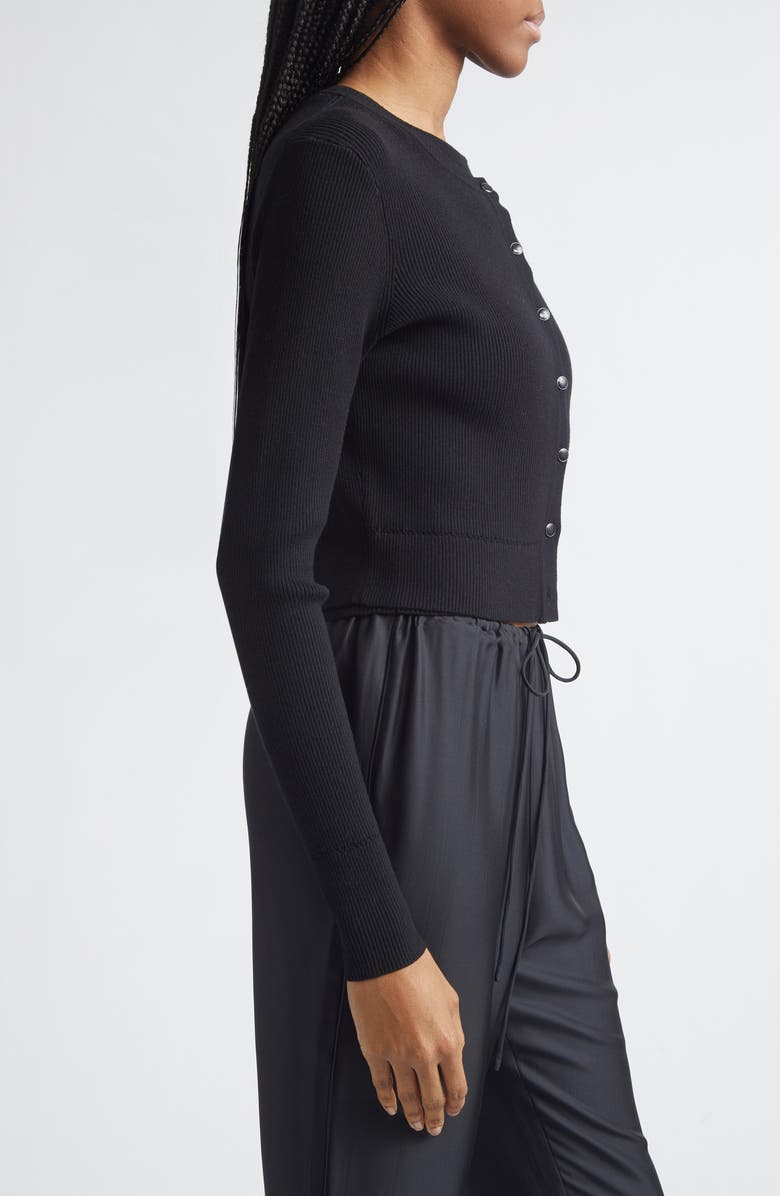 Toccin Zoe Crop Cardigan, Alternate, color, Jet