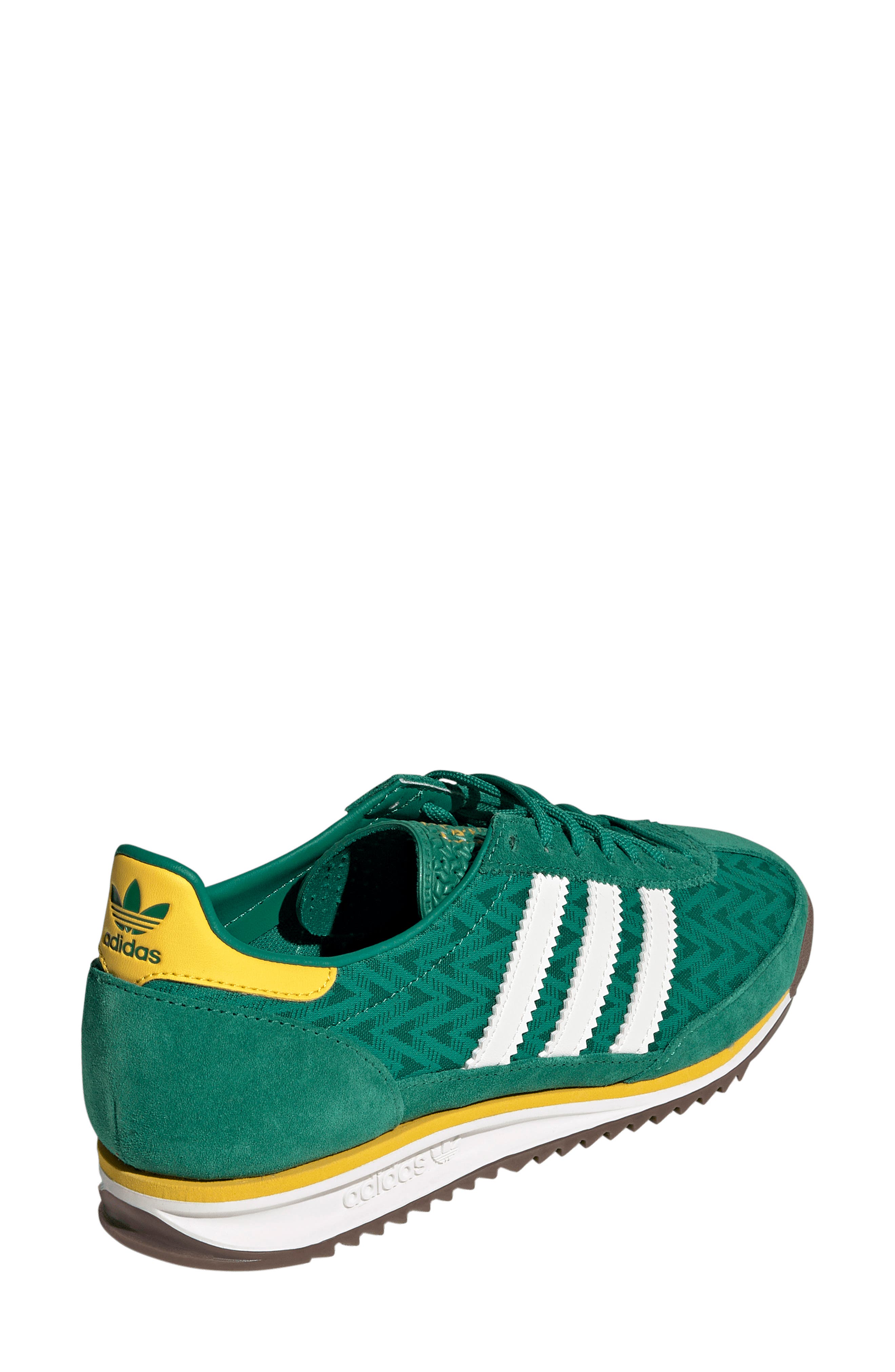 adidas SL 72 OG Sneaker, Alternate, color, Green/ Off White/ Yellow