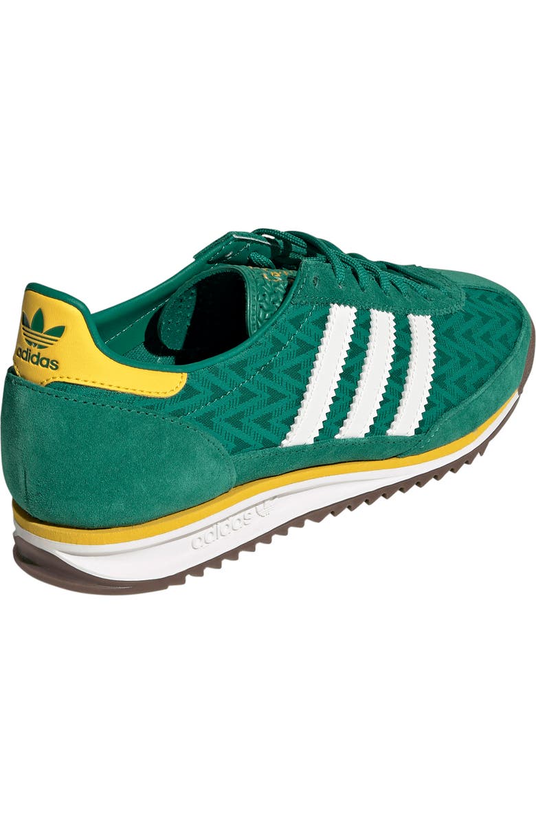 adidas SL 72 OG Sneaker, Alternate, color, Green/ Off White/ Yellow