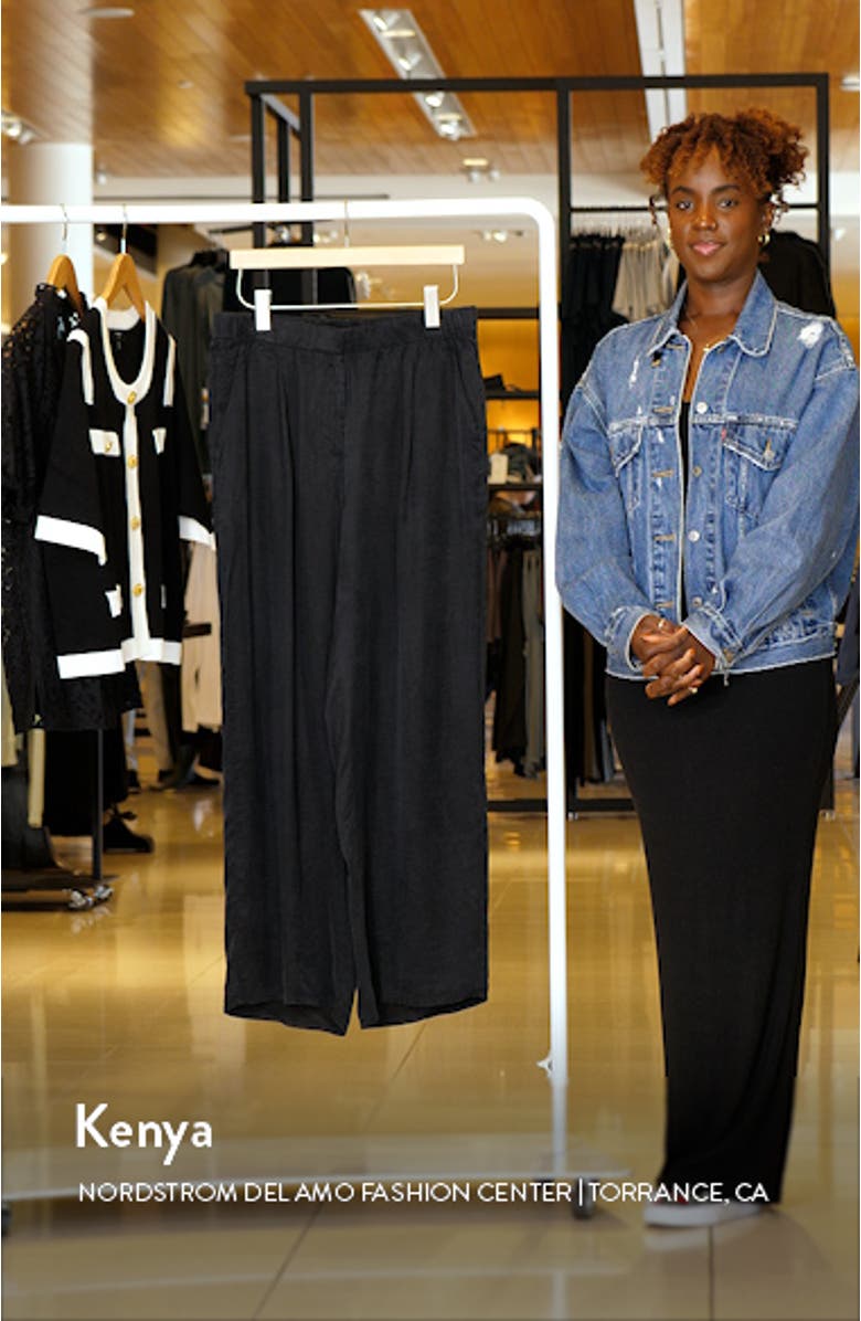 Pleated Wide Leg Pants, sales video thumbnail