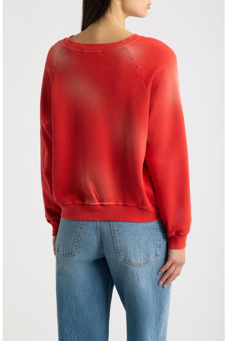 Ready Set Go Graphic Shrunken Sweatshirt, Alternate, color, RED PHOENIX SUN FADE