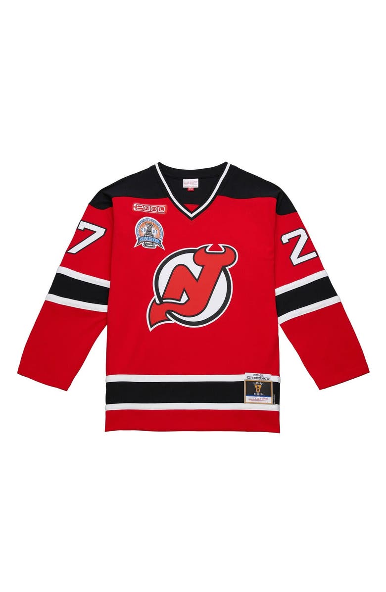 Mitchell & Ness Men's Scott Niedermayer Red New Jersey Devils 2000/01 Power Play Jersey, Main, color, Red