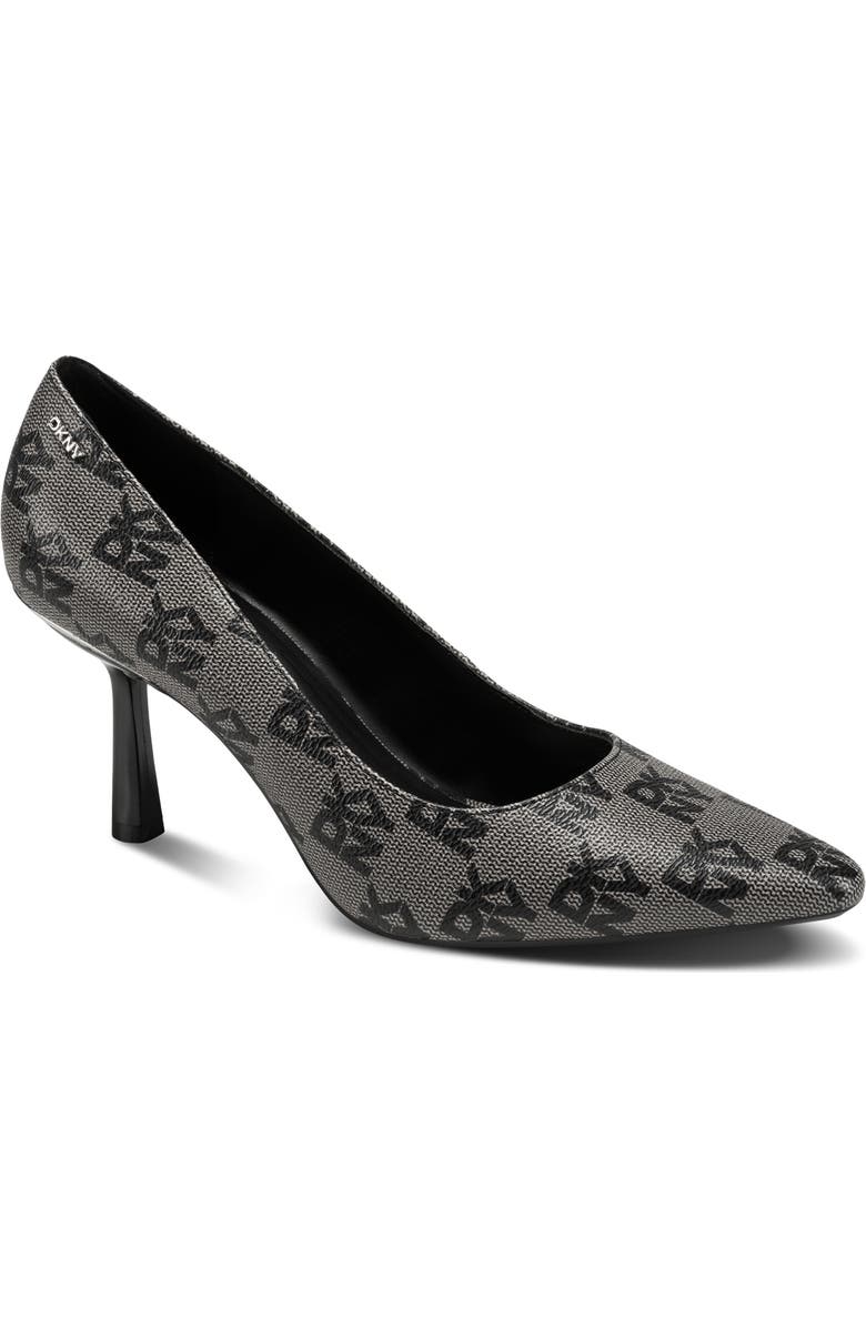 DKNY Natrona Pump, Main, color, Black/Black