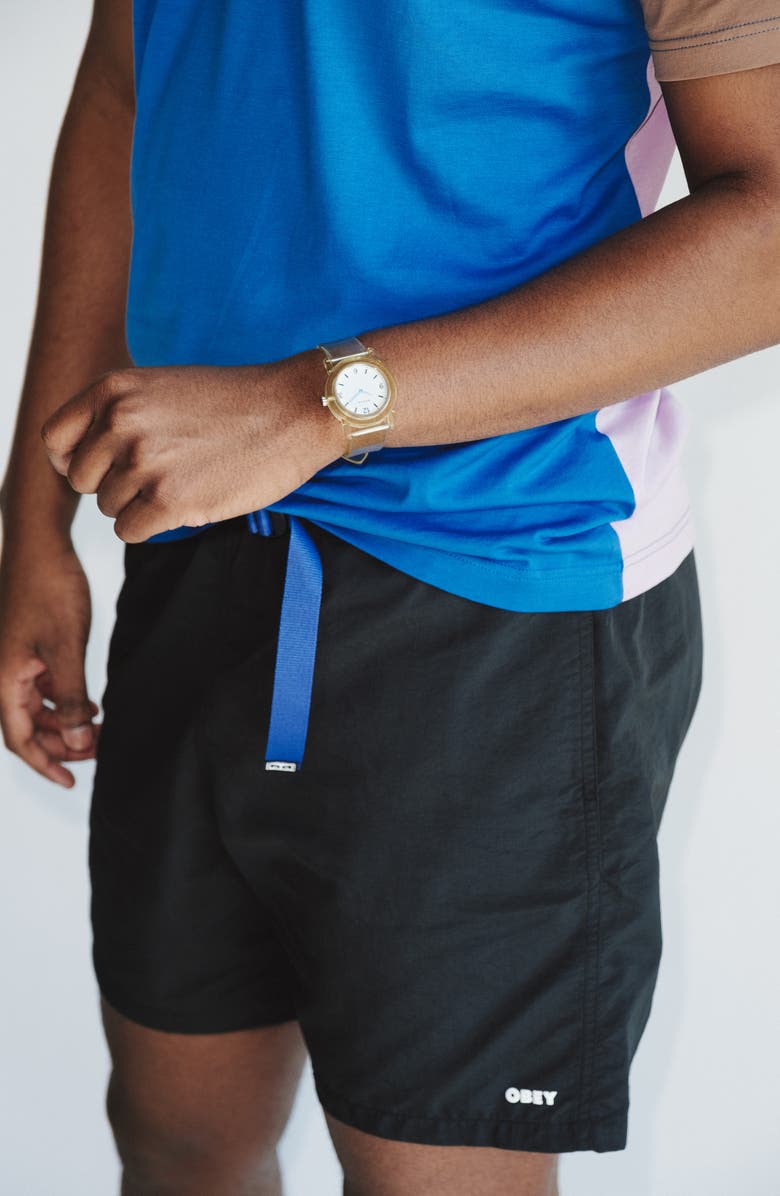 BREDA Play Recycled Plastic Watch, 35mm, Alternate, color, 