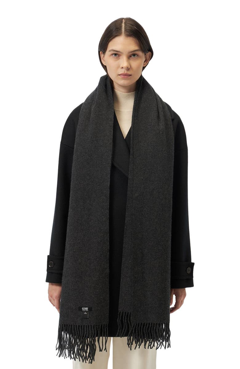 Gobi Cashmere Oversized Cashmere Woven Scarf, Alternate, color, 