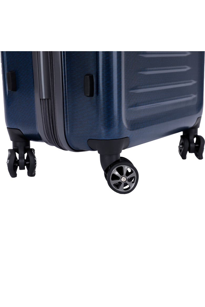 Rails 25 Inch Expandable Hardside Upright Suitcase, Alternate, color, Carbon Blue