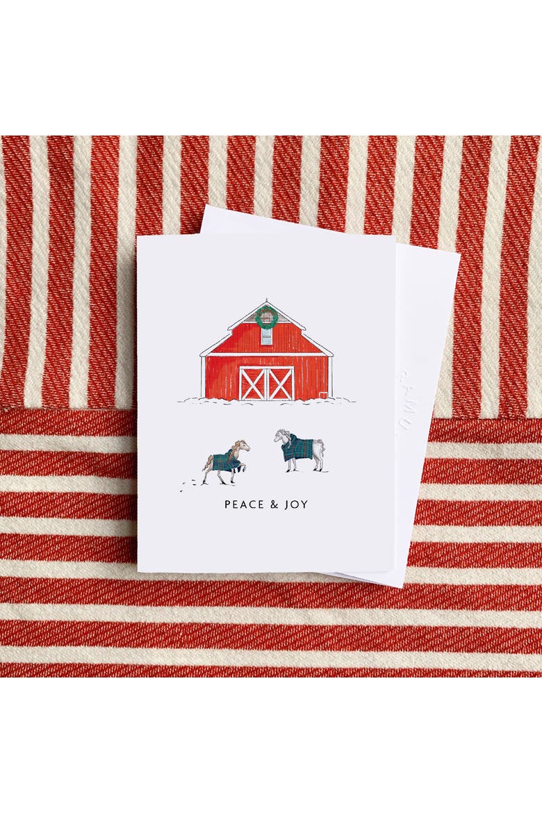 Red Barn Greeting Card Pack Set, Alternate, color, Multi-Pack