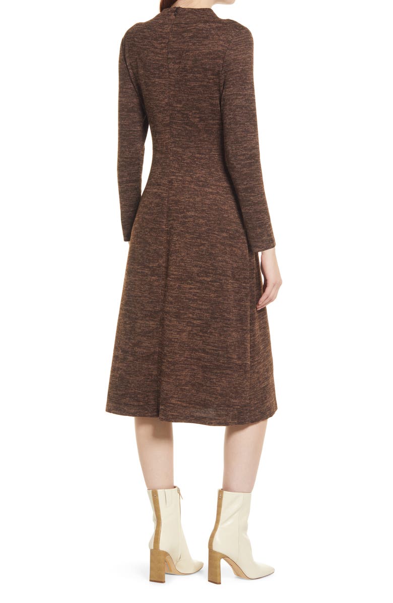 Connected Apparel High Neck Sweater Dress, Alternate, color, 