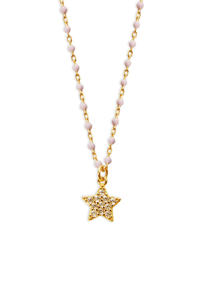 Argento Vivo Sterling Silver Star Pendant Necklace, Alternate, color,
