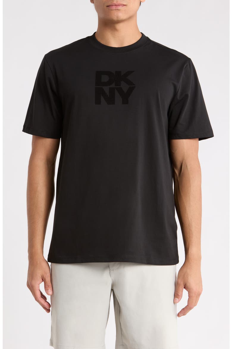 Dorsey Dot Graphic T-Shirt, Main, color, BLACK