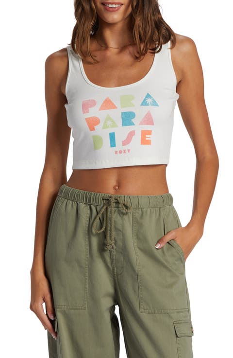 Para Paradise Dive In Crop Top