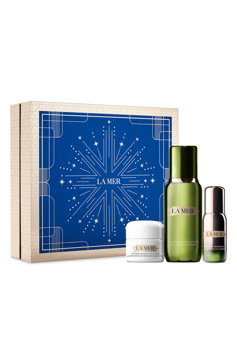 La Mer The Lifting & Moisturizing Collection Skincare Gift Set $455 Value, Main, color,